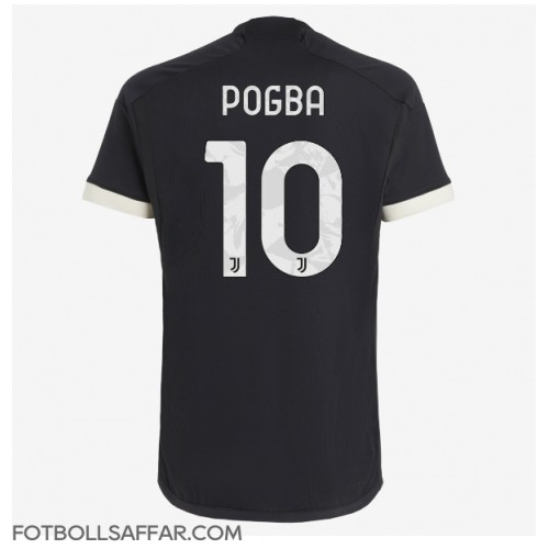 Juventus Paul Pogba #10 Tredjeställ 2023-24 Kortärmad